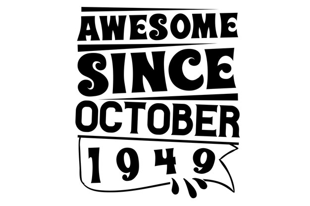 El paquete de Svg de octubre