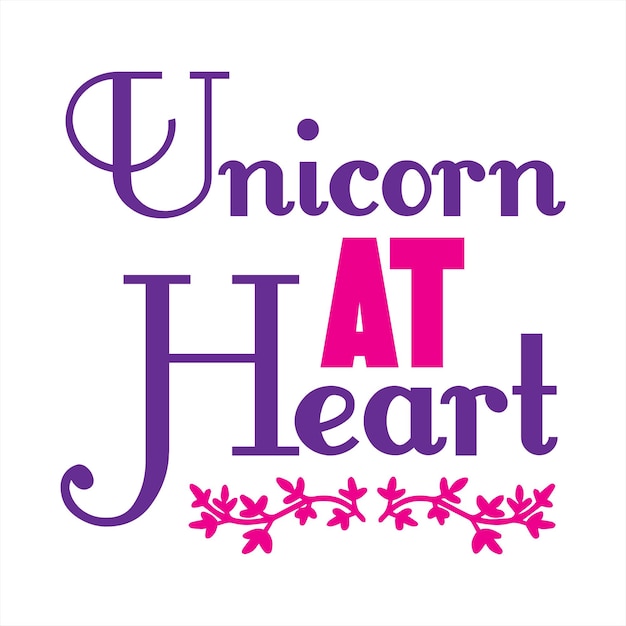 El paquete SVG de Unicornio