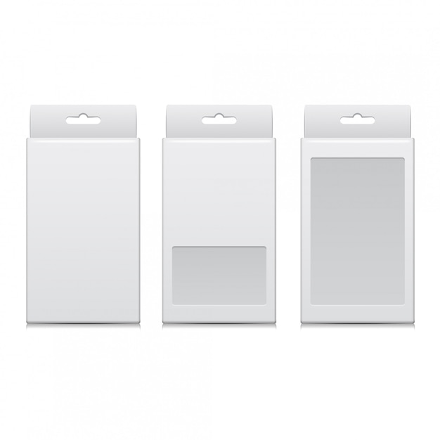 Paquete de vectores blancos para software, dispositivos electrónicos y otros productos