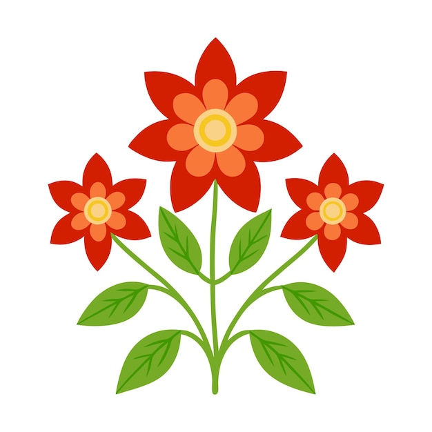 paquete vectorial de adornos florales vintage