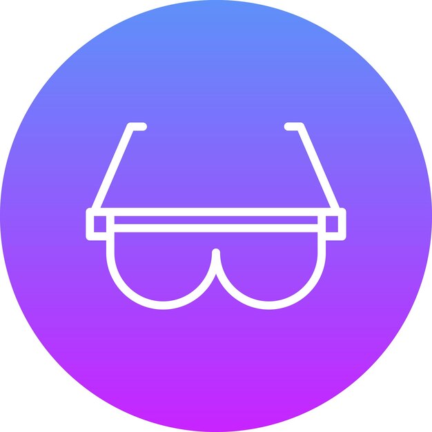 un par de anteojos con un par de gafas en ellos