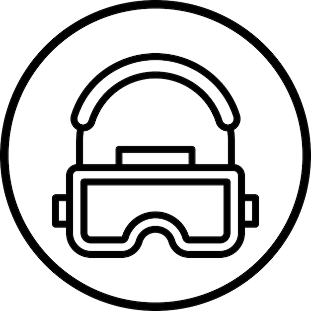 un par de anteojos virtuales con un par de gafas en el medio