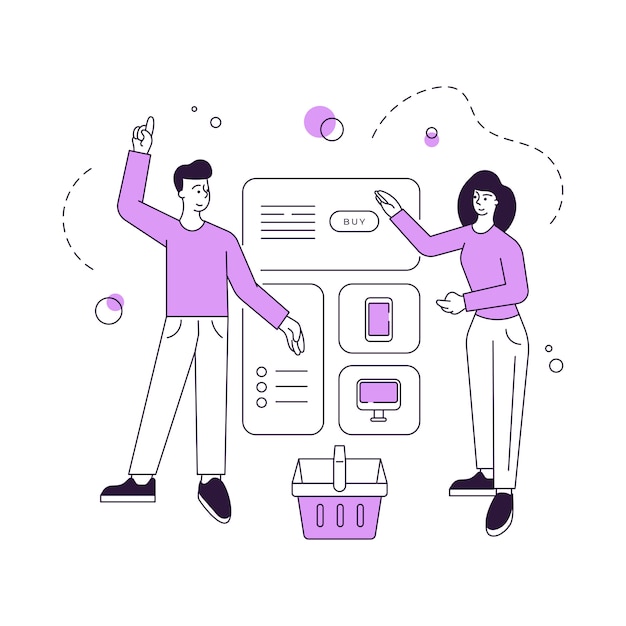 Par comprar productos electrónicos en la tienda online juntos