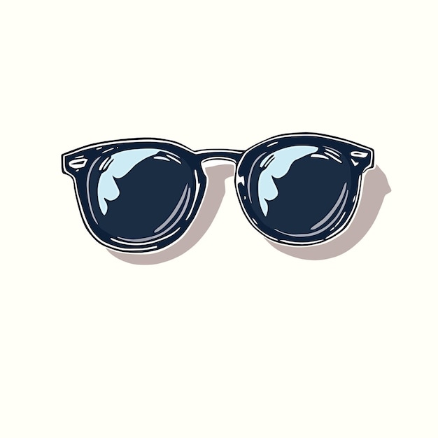 un par de gafas de sol con un fondo blanco