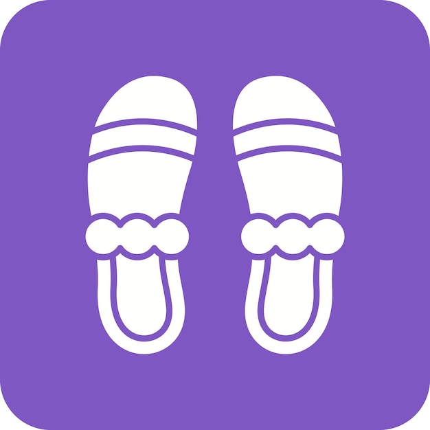 un par de sandalias con un par de zapatos en él