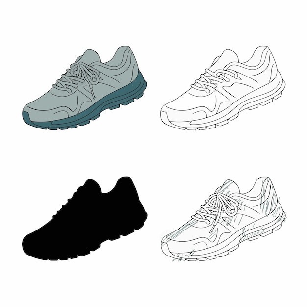 un par de zapatillas de deporte con un fondo blanco y negro