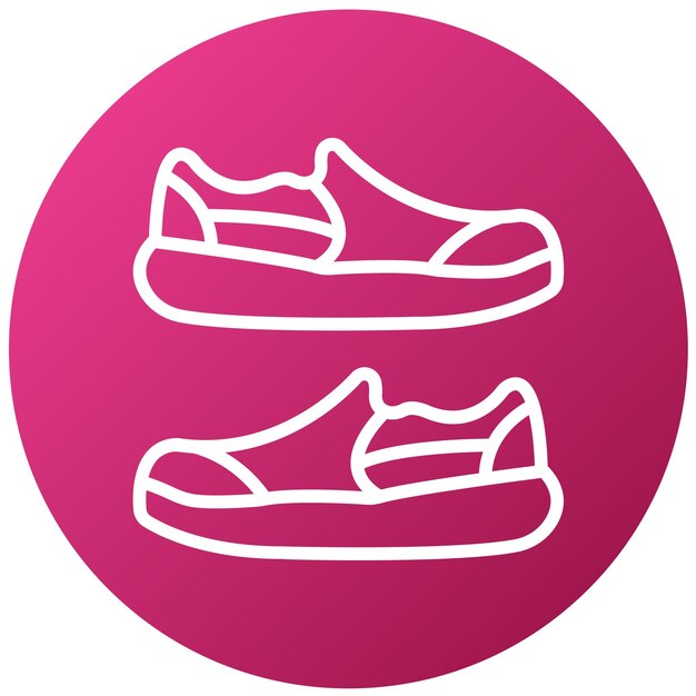un par de zapatos rosados y blancos con un fondo rosa