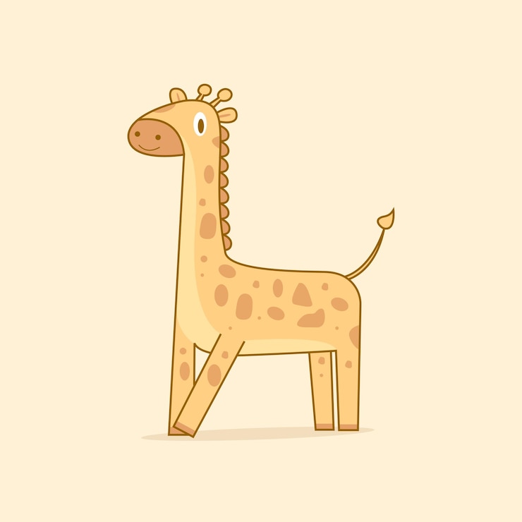 Párate alto linda ilustración para libro infantil