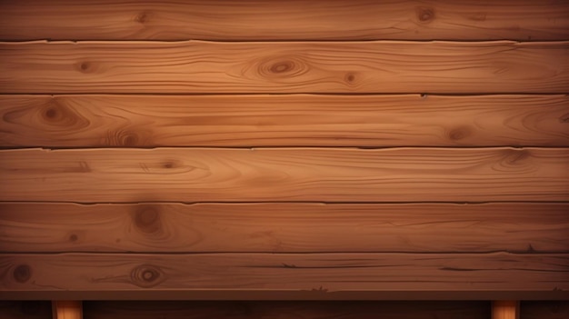 Vector una pared de madera con una tabla de madera que dice madera