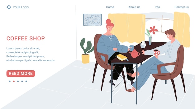 Pareja de amantes de personajes planos de dibujos animados de vector, moda jóvenes enamorados hablando, cita romántica de niña y niño al aire libre en el restaurante café-comunicación, emociones, declaración de amor, concepto social