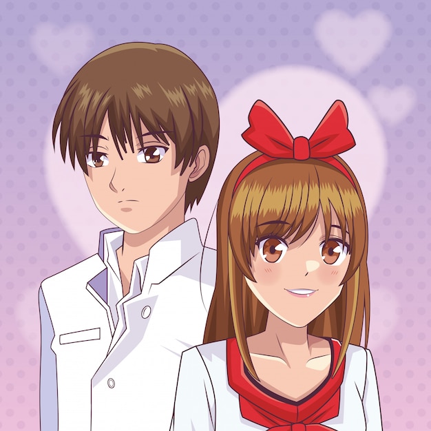 Pareja anime manga