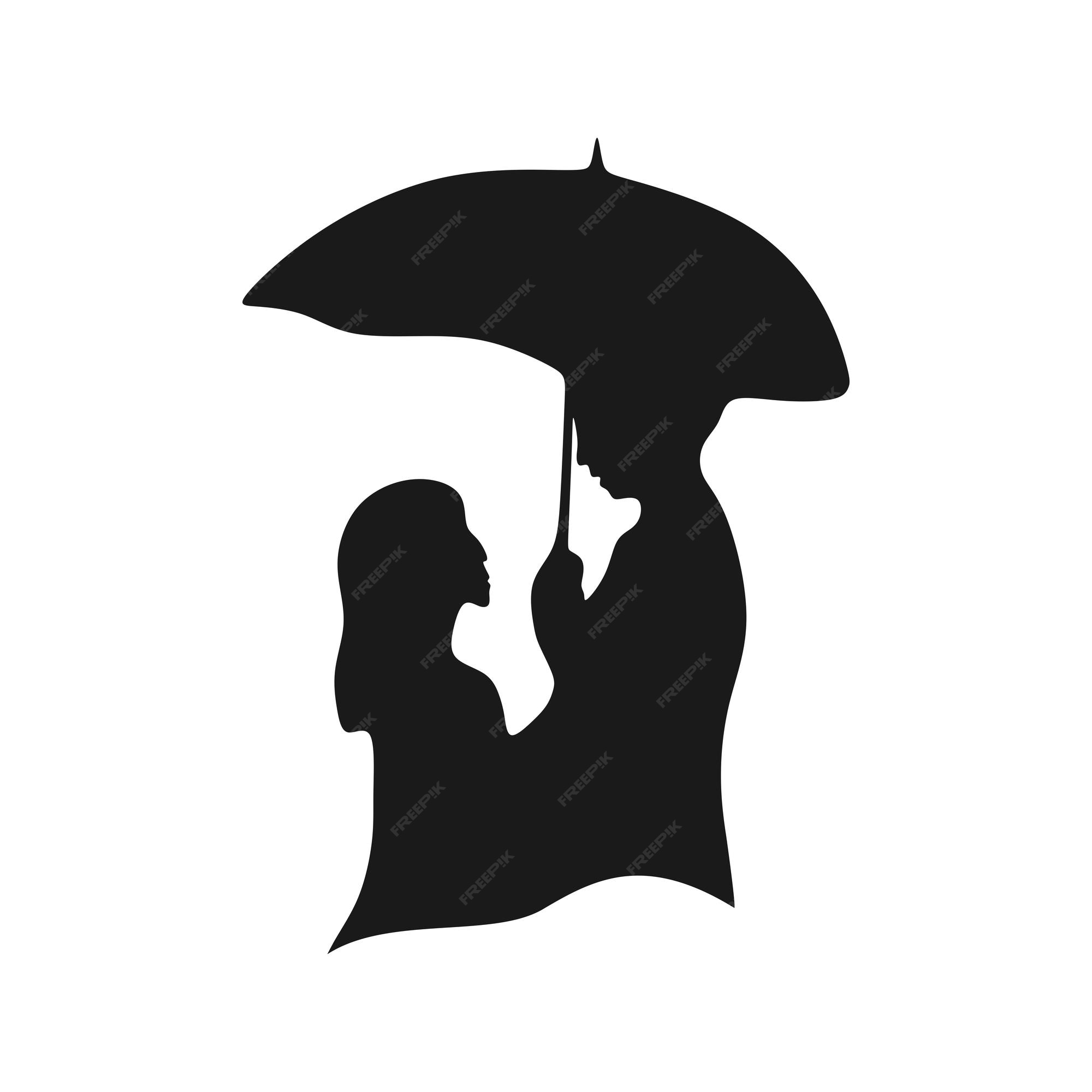 Pareja femenina silueta romántica dibujo continuo arte de una sola línea | Vector Premium Pareja femenina silueta romántica dibujo continuo arte de una sola línea | Vector Premium