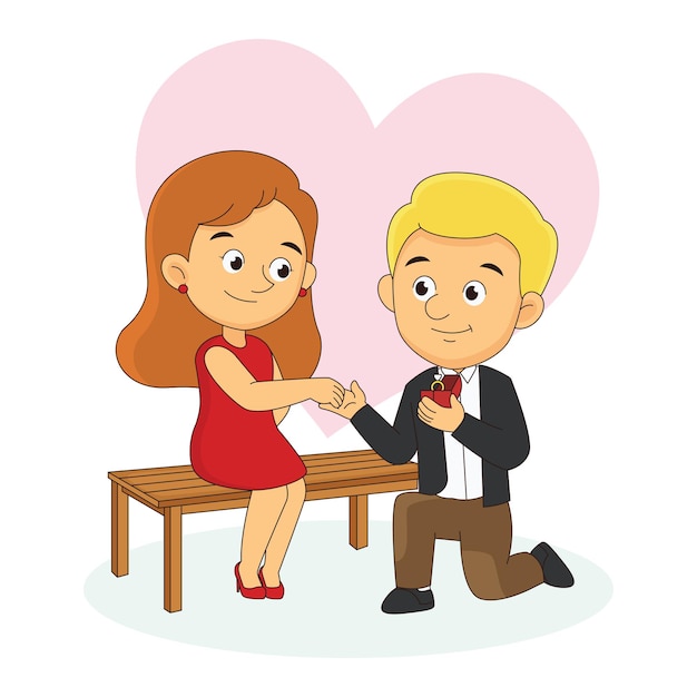 Pareja de San Valentín pasar tiempo juntos