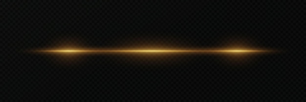 Parpadeo de luz de neón Línea de luz horizontal con deslumbramiento