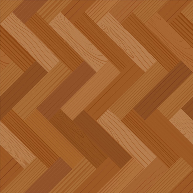 Parquet de madera patrón de espiga sin costura Interior de madera Vector de textura de grano de madera