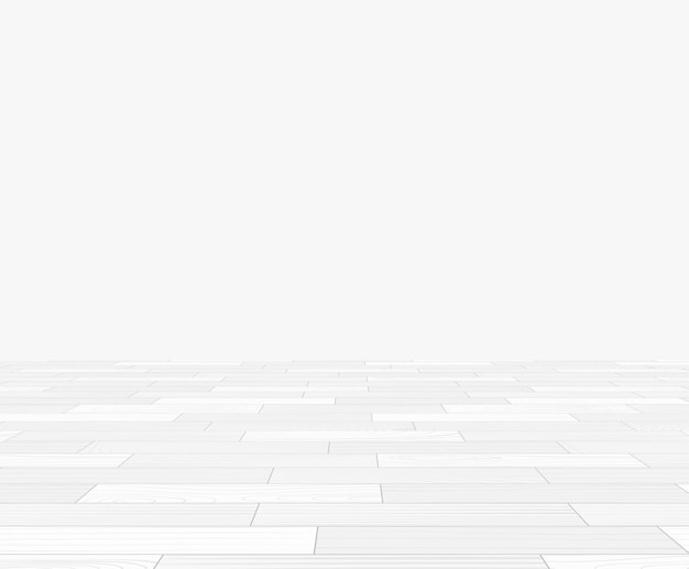 Parquet de madera de patrones sin fisuras Piso laminado gris Vector realista interior de madera en escala de grises