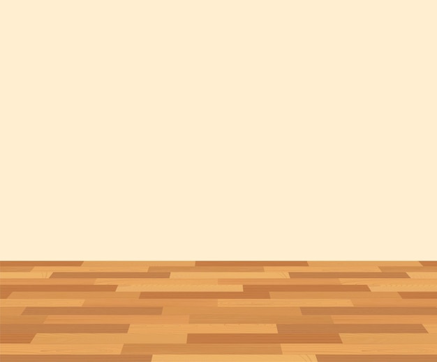 Vector parquet de madera de patrones sin fisuras piso laminado ligero naturaleza madera interior vector realista