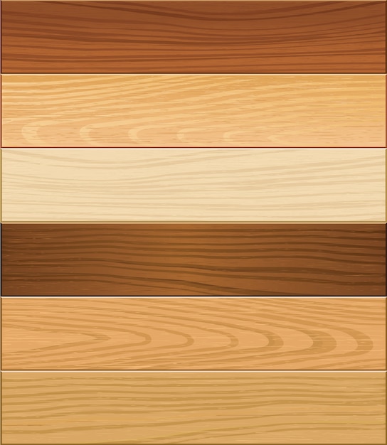 Vector parquet de madera.