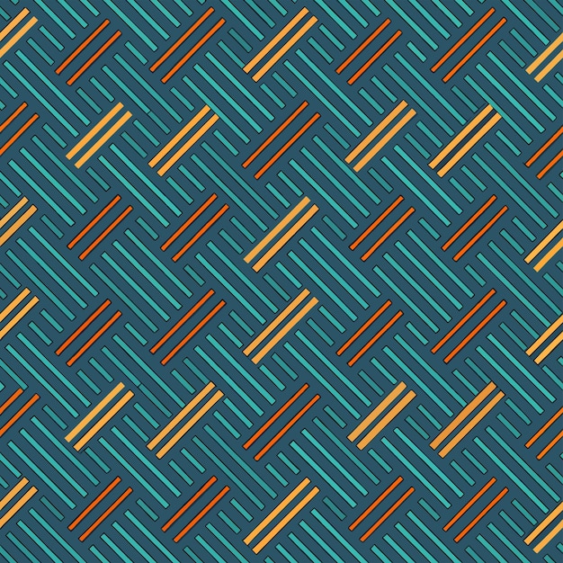 Parterno sin costuras con simple arte de línea de rayas