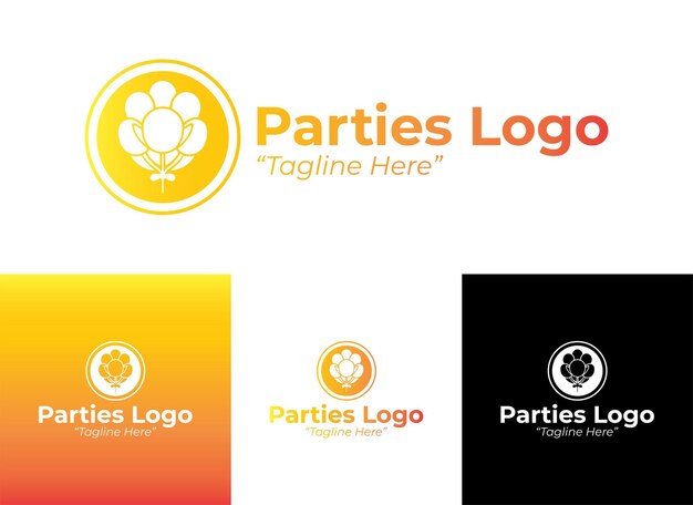 Partes con el logotipo