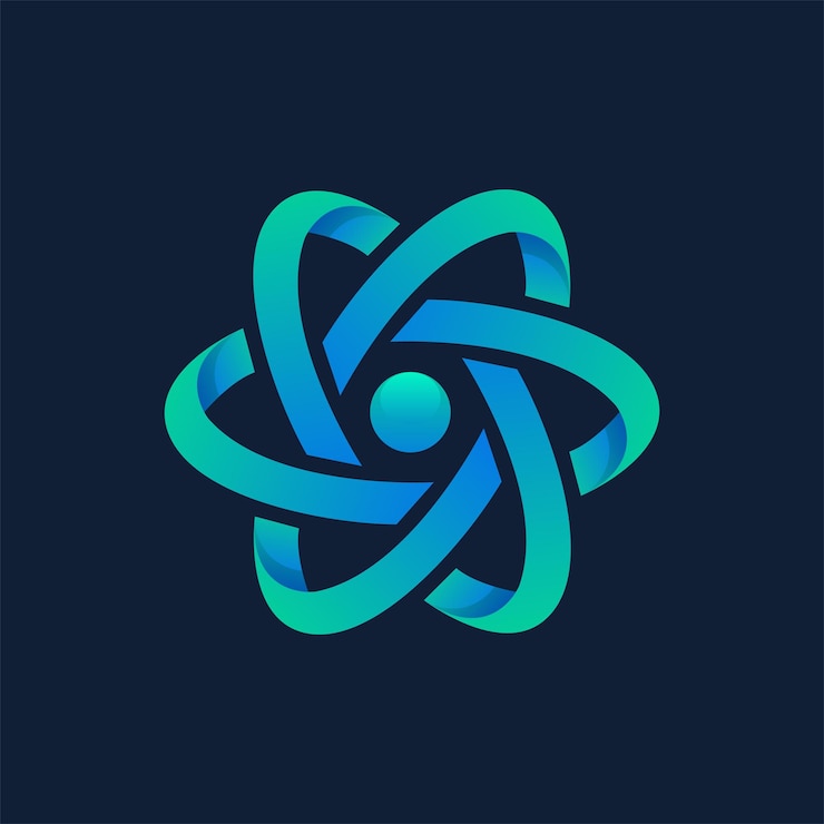Vector partícula de un átomo estructura atómica signo científico modelo vectorial atómico