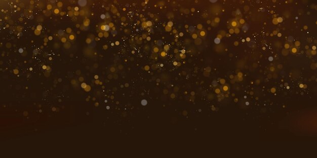Partículas brillantes de polvo de hadas. Concepto mágico. Fondo festivo abstracto. Fondo de Navidad. Fondo del espacio.