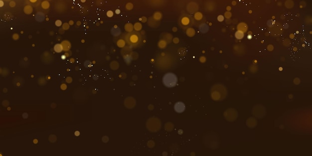 Partículas brillantes de polvo de hadas