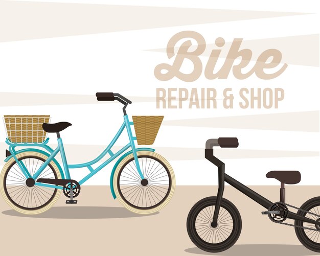 paseo en bicicleta es un buen diseño de tarjeta de estilo