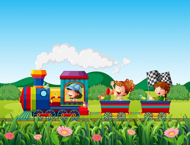 Paseo en el Tren