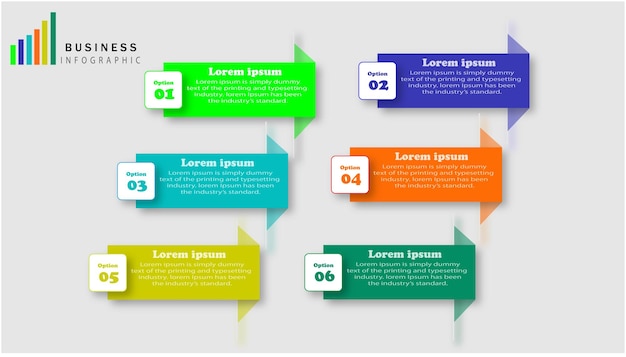 Pasos infográficos para emprendedores del futuro