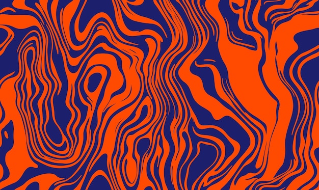 Pasta de fideos instantáneos amarillos y textura de espagueti con líneas onduladas geométricas Vector de pasta Ramen