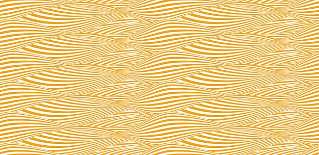 Pasta seamless pattern for ramen background food noodle lines spaghetti abstract wave italian vector