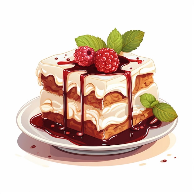 pastel de cumpleaños ilustración vectorial celebración de fiesta feliz decoración aniversario dulce víspera