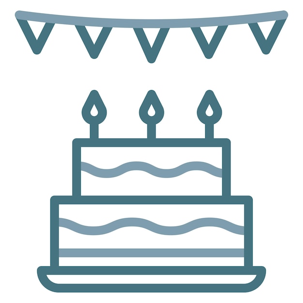 un pastel de cumpleaños con velas y una pancarta que dice feliz cumpleaños