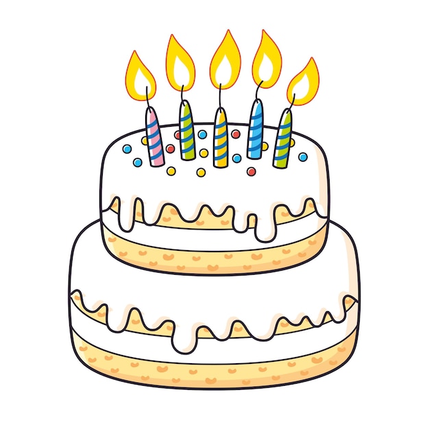 Pastel de cumpleaños