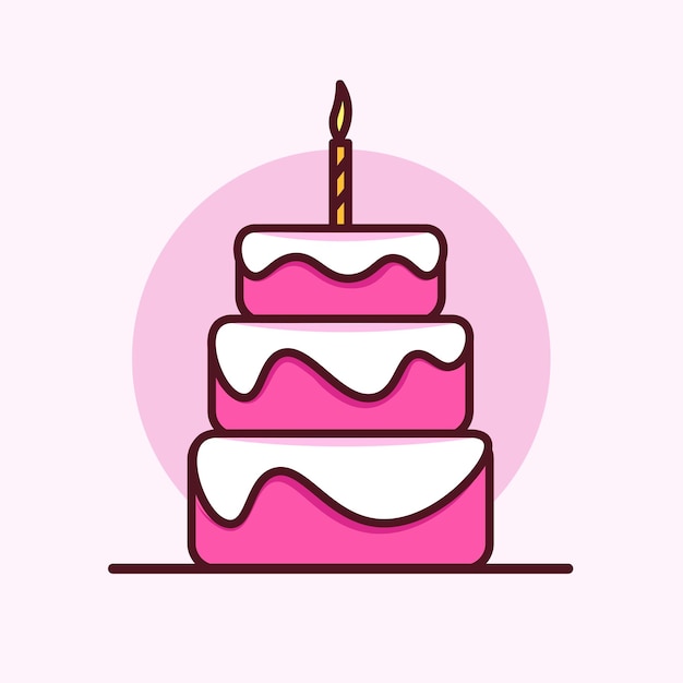 Pastel de cumpleaños