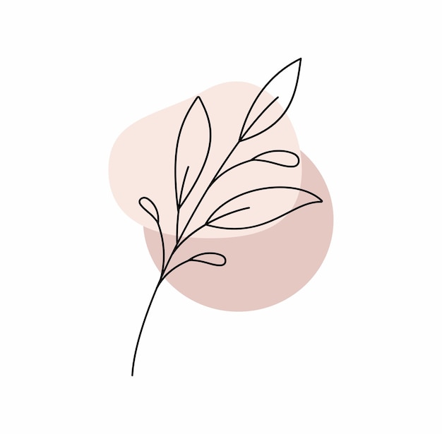Pastel deja ilustración vectorial mínima decorativo lindo hermoso papel tapiz