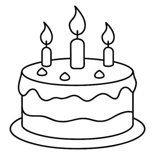 un pastel con velas que dicen "feliz cumpleaños" en él