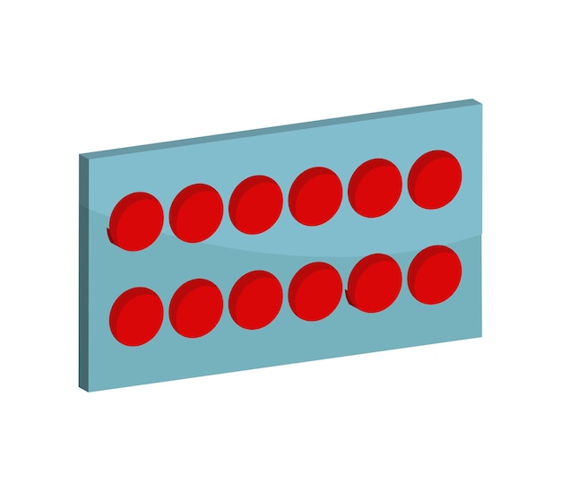 Pastillas tridimensionales