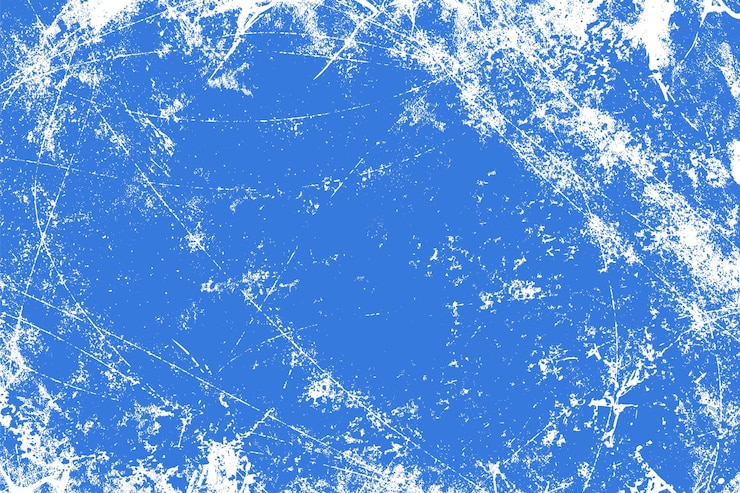Vector patinaje sobre hielo de invierno azul textura grunge abstracta fondo de temporada fría con una superficie helada desgarrada