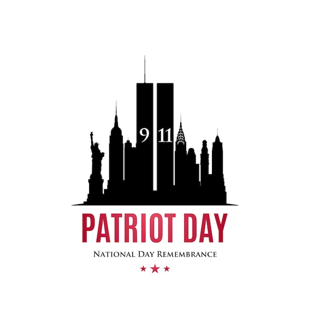 Patriot day banner