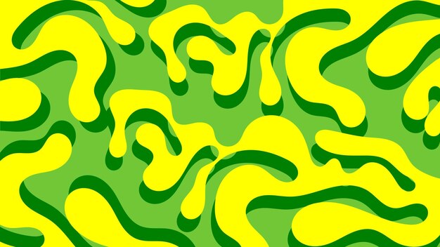 Patrón abstracto amarillo y verde adecuado como fondo, etc.