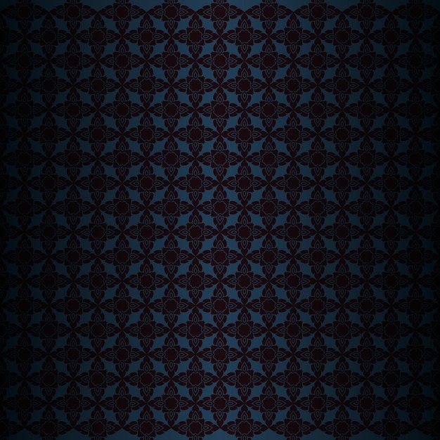 un patrón abstracto azul y púrpura con un patrón floral descarga gratuita