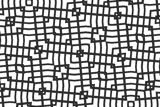 patrón abstracto en blanco y negro con cuadrados y cuadrados