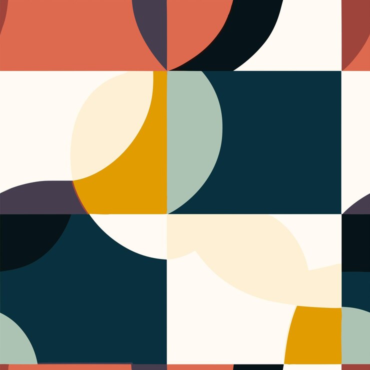 Patrón abstracto de colores sin costuras