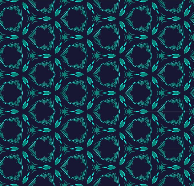 Patrón abstracto sin costura multicolor Fondo y telón de fondo multicolor Diseño ornamental colorido Ornamentos de mosaico de colores Ilustración gráfica vectorial EPS10