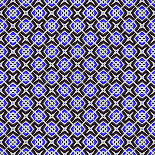 Patrón abstracto sin costura multicolor Fondo y telón de fondo multicolor Diseño ornamental colorido Ornamentos de mosaico de colores Ilustración gráfica vectorial EPS10