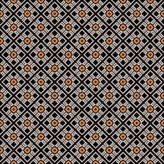 Patrón abstracto sin costura multicolor Fondo y telón de fondo multicolor Diseño ornamental colorido Ornamentos de mosaico de colores Ilustración gráfica vectorial EPS10