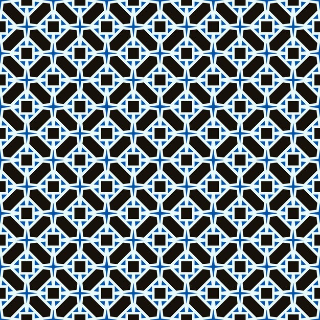 Patrón abstracto sin costura multicolor Fondo y telón de fondo multicolor Diseño ornamental colorido Ornamentos de mosaico de colores Ilustración gráfica vectorial EPS10