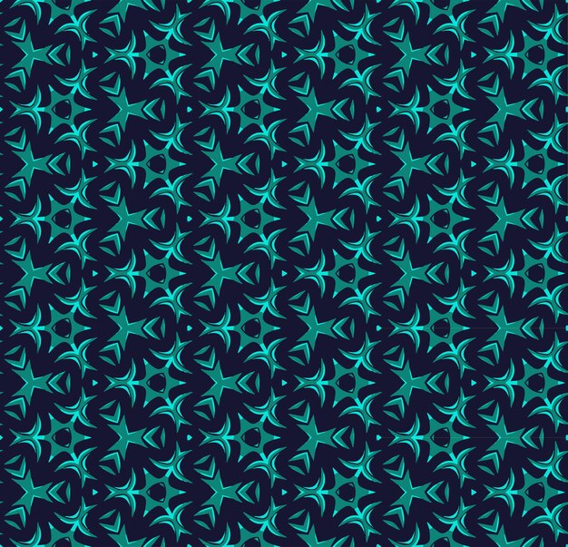 Patrón abstracto sin costura multicolor Fondo y telón de fondo multicolor Diseño ornamental colorido Ornamentos de mosaico de colores Ilustración gráfica vectorial EPS10